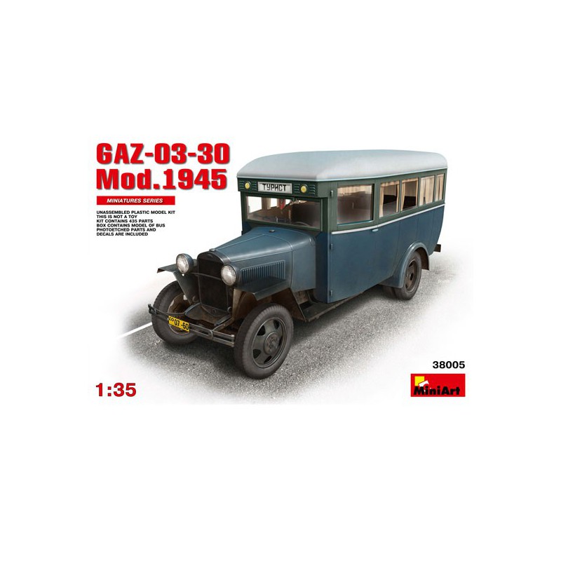 Gas plastic truck model 03 30 MOD 1945 1/35 | Scientific-MHD