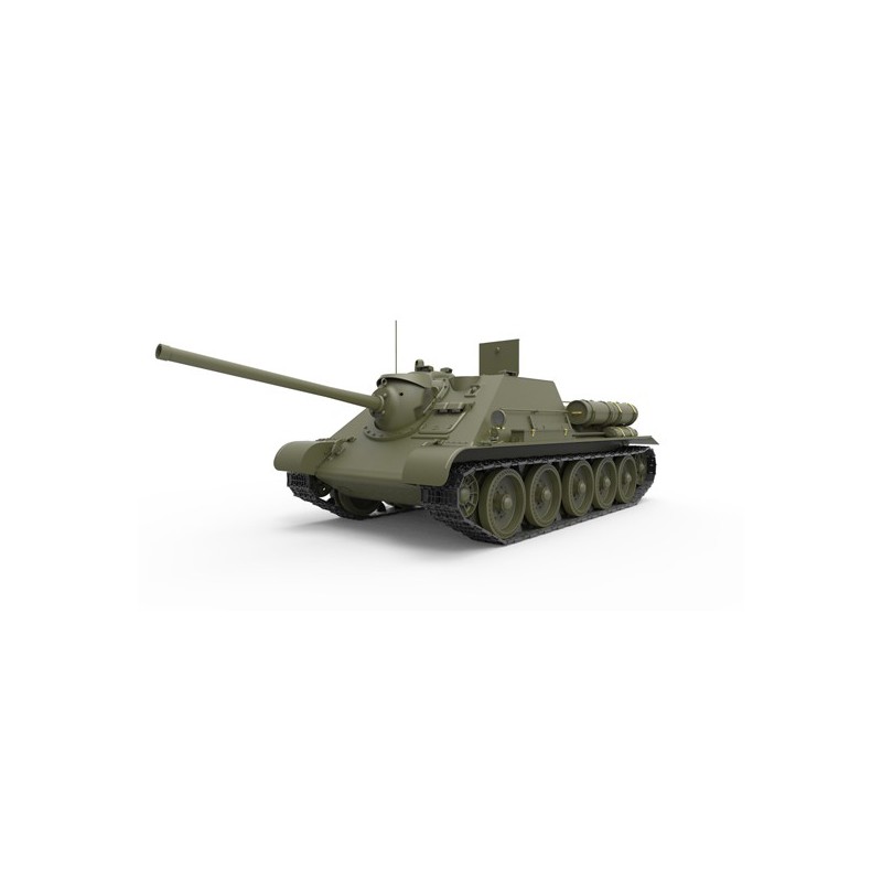 SU-85 plastic tank model 1943 MID 1/35 | Scientific-MHD