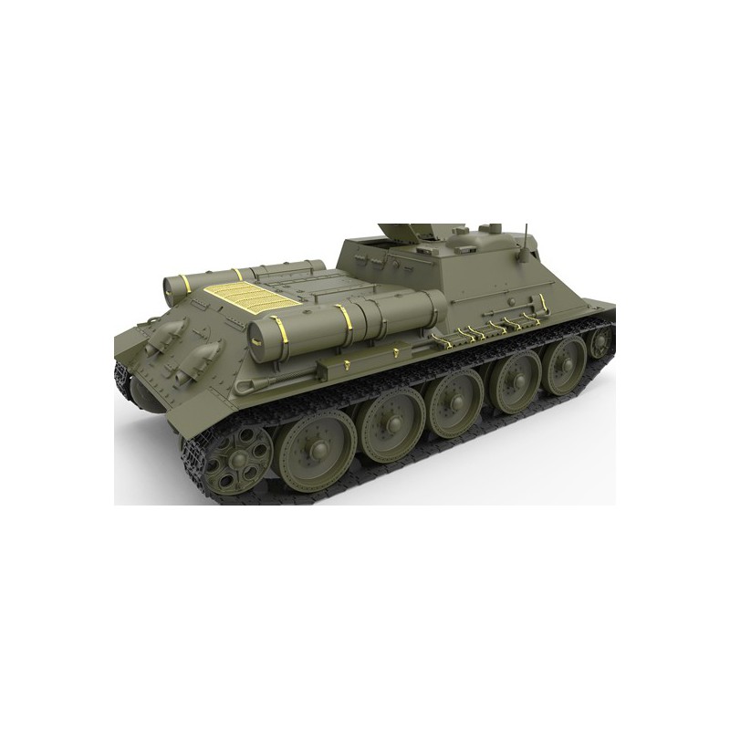 SU-85 plastic tank model 1943 MID 1/35 | Scientific-MHD