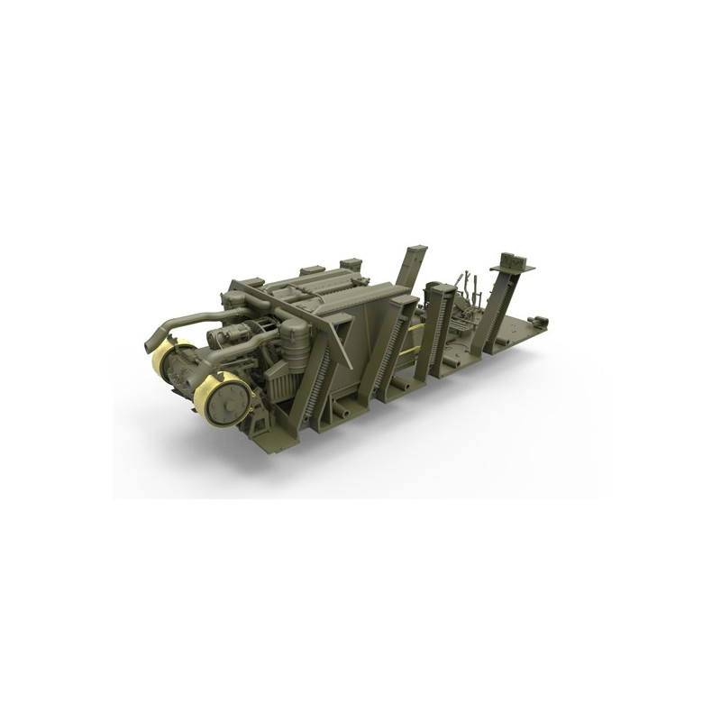 SU-85 plastic tank model 1943 MID 1/35 | Scientific-MHD