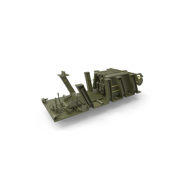 SU-85 plastic tank model 1943 MID 1/35 | Scientific-MHD