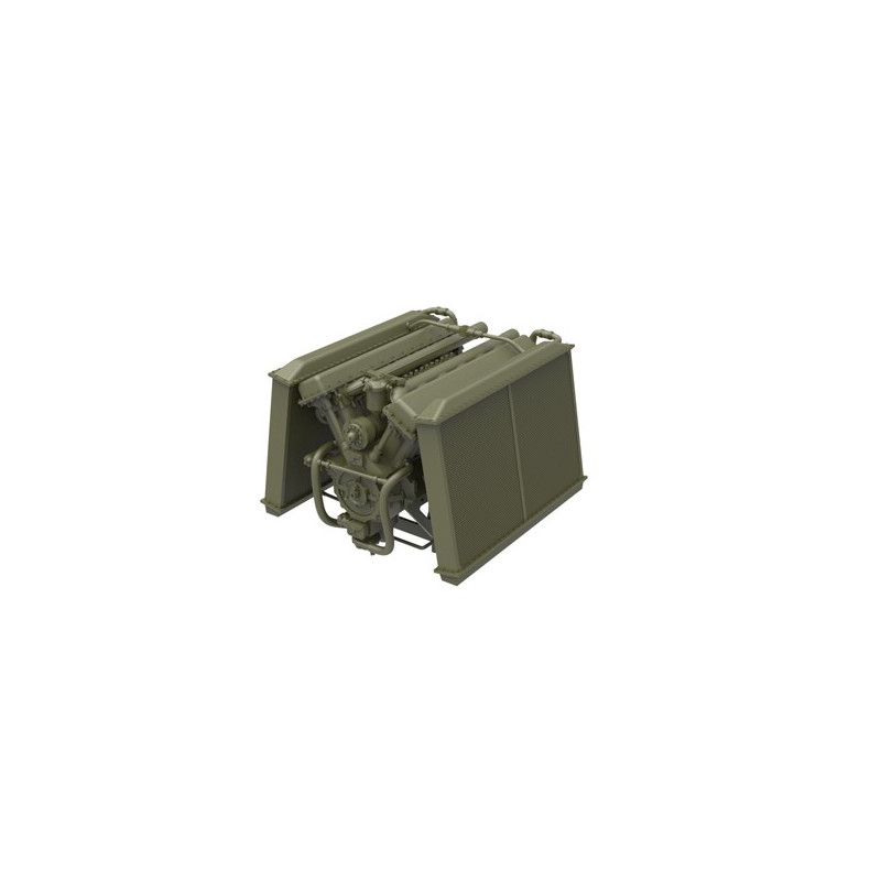 SU-85 plastic tank model 1943 MID 1/35 | Scientific-MHD