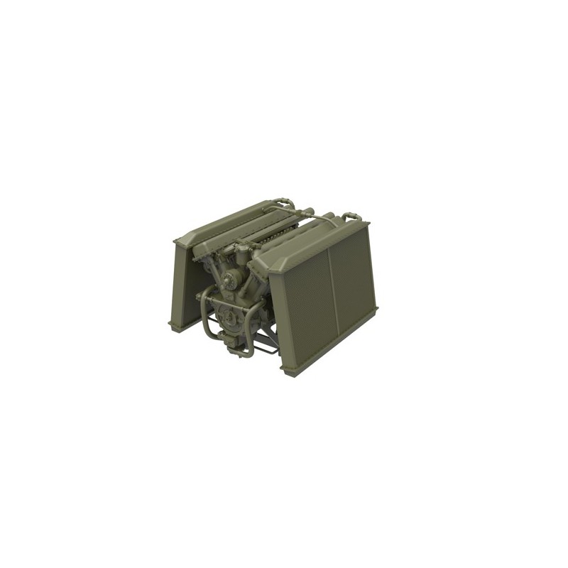 SU-85 plastic tank model 1943 MID 1/35 | Scientific-MHD