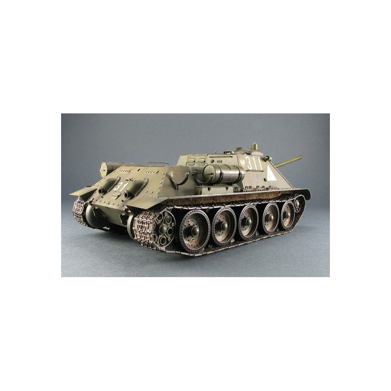 SU-85 plastic tank model 1944 int. 1/35 kit | Scientific-MHD SU-85 plastic tank model 1944 int. 1/35 kit | Scientific-MHD