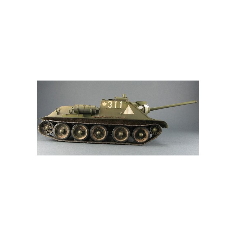 SU-85 plastic tank model 1944 int. 1/35 kit | Scientific-MHD SU-85 plastic tank model 1944 int. 1/35 kit | Scientific-MHD