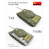 T-44M plastic tank model SOVIET TANK 1/35 | Scientific-MHD