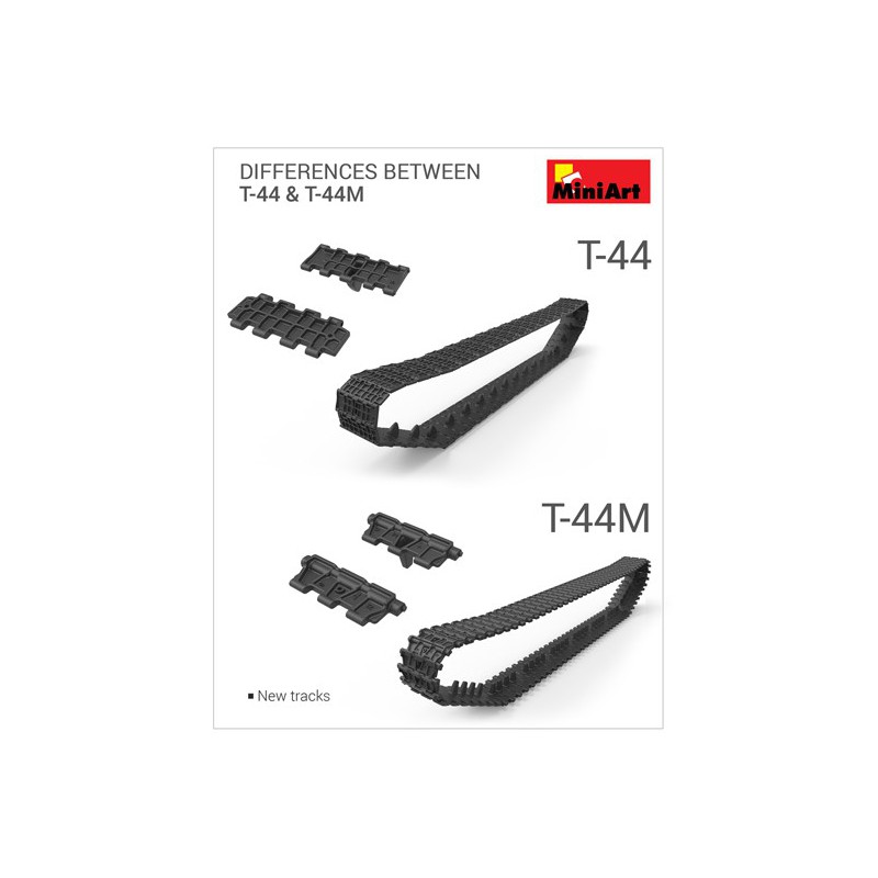 T-44M plastic tank model SOVIET TANK 1/35 | Scientific-MHD