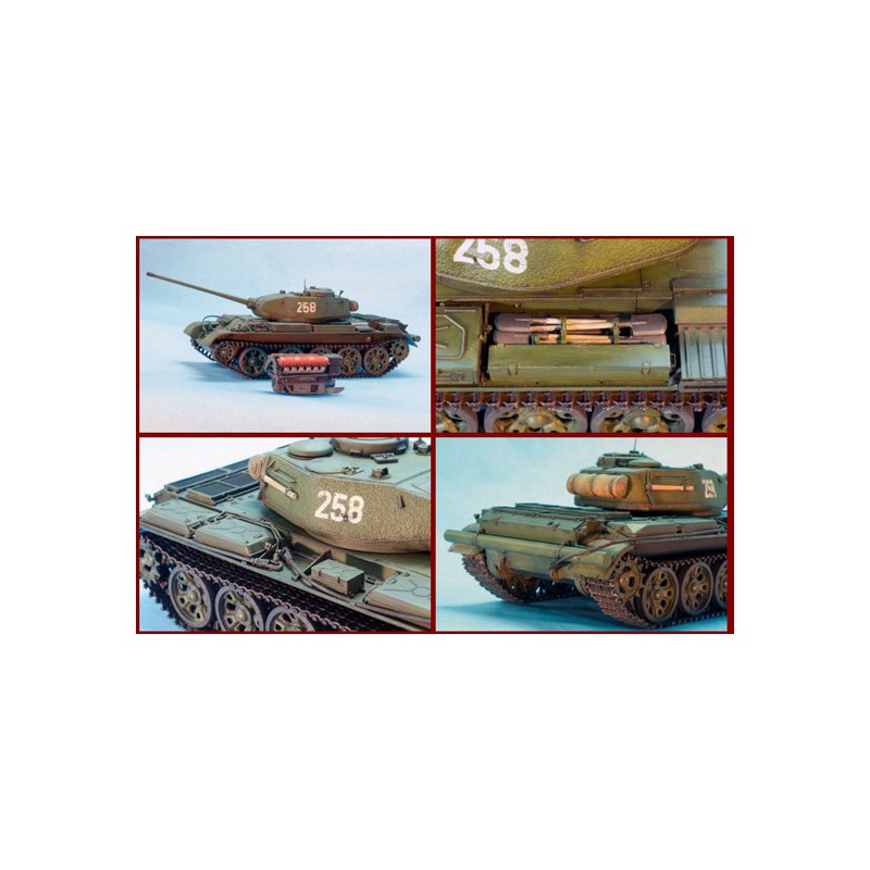 T-44M plastic tank model SOVIET TANK 1/35 | Scientific-MHD
