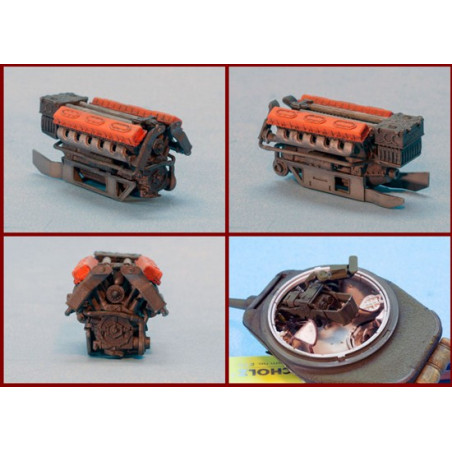 T-44M plastic tank model SOVIET TANK 1/35 | Scientific-MHD