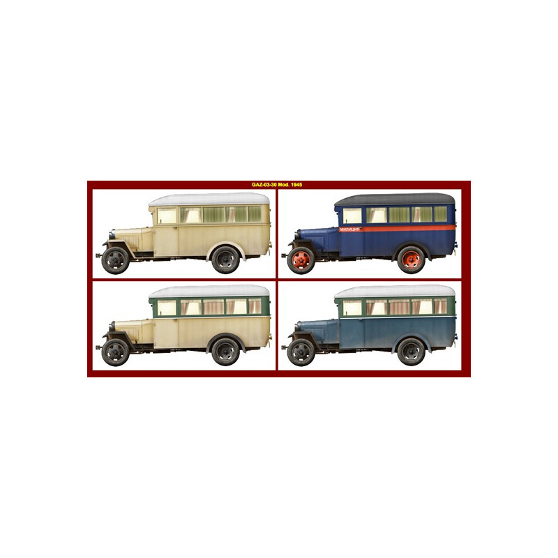 Gas plastic truck model 03 30 MOD 1945 1/35 | Scientific-MHD