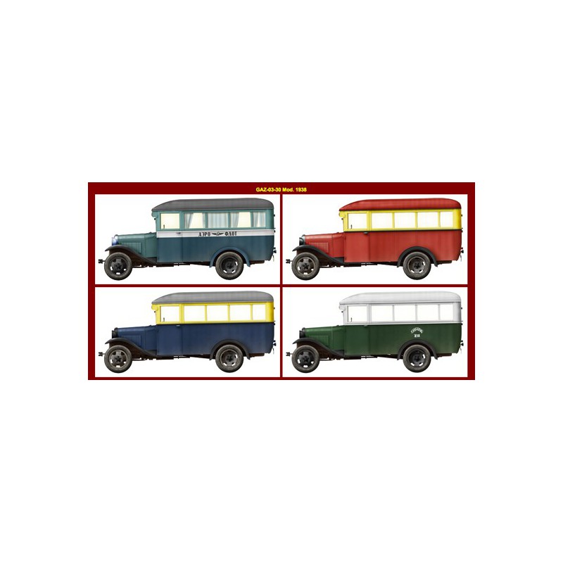 Gas plastic truck model 03 30 MOD 1945 1/35 | Scientific-MHD