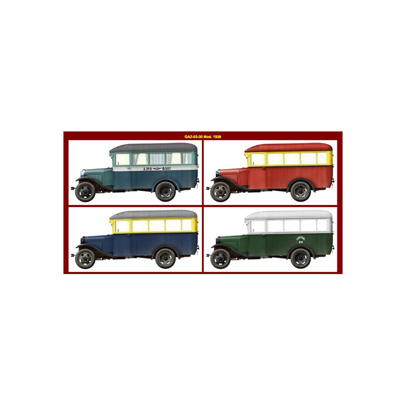 Gas plastic truck model 03 30 MOD 1945 1/35 | Scientific-MHD