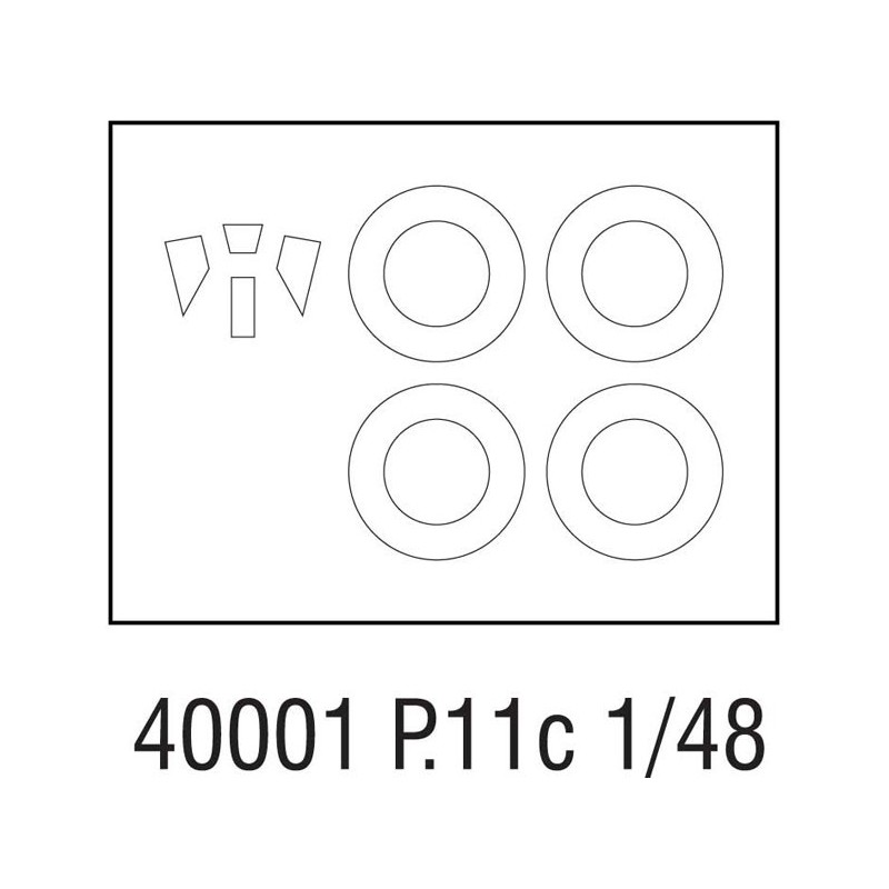 PZL plastic plane model p.11c expert set 1/48 | Scientific-MHD