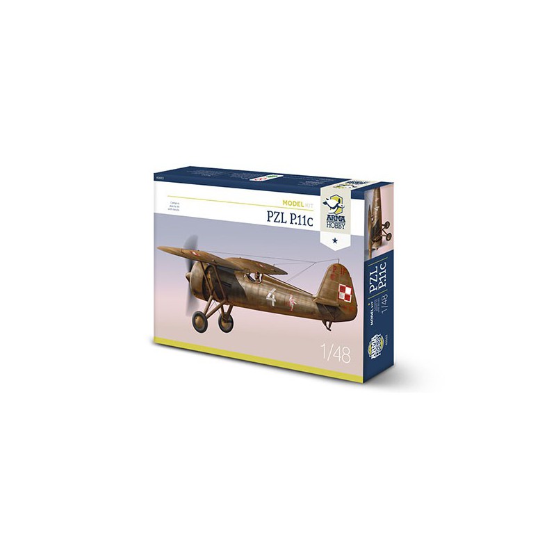 PZL plastic plane model p.11c Model Kit 1/48 | Scientific-MHD PZL plastic plane model p.11c Model Kit 1/48 | Scientific-MHD