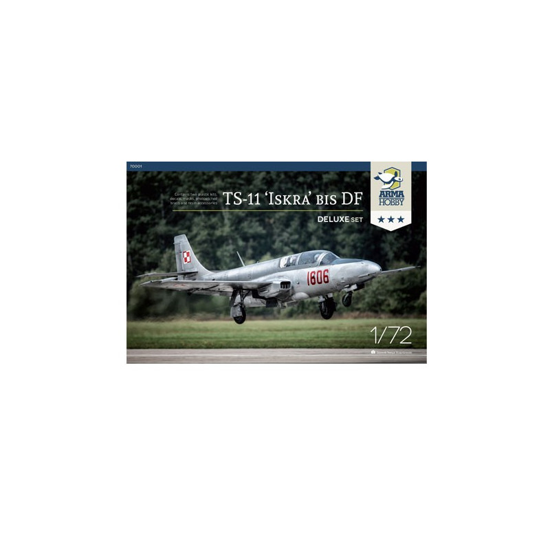 Plastic plane model TS-11 Iskra Deluxe 1/72 | Scientific-MHD