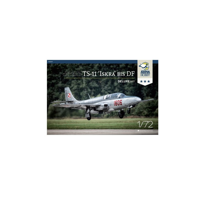 Plastic plane model TS-11 Iskra Deluxe 1/72 | Scientific-MHD