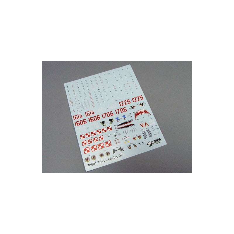 Plastic plane model TS-11 Iskra Deluxe 1/72 | Scientific-MHD