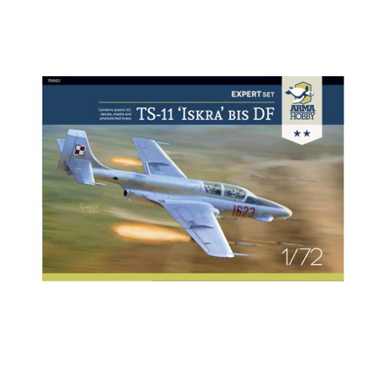 Plastic plane model TS-11 Iskra Expert Set Plastic plane model TS-11 Iskra Expert Set | Scientific-MHD