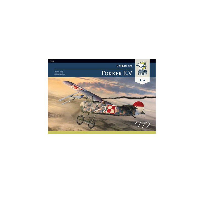 FOKKER E.V Plastic plane model Set 1/72 | Scientific-MHD