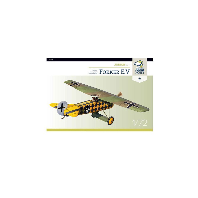 Plastic plastic model Fokker E.V Junior Set 1/72 | Scientific-MHD