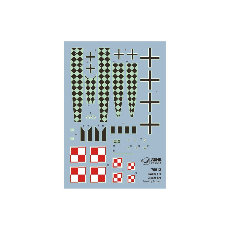 Plastic plastic model Fokker E.V Junior Set 1/72 | Scientific-MHD