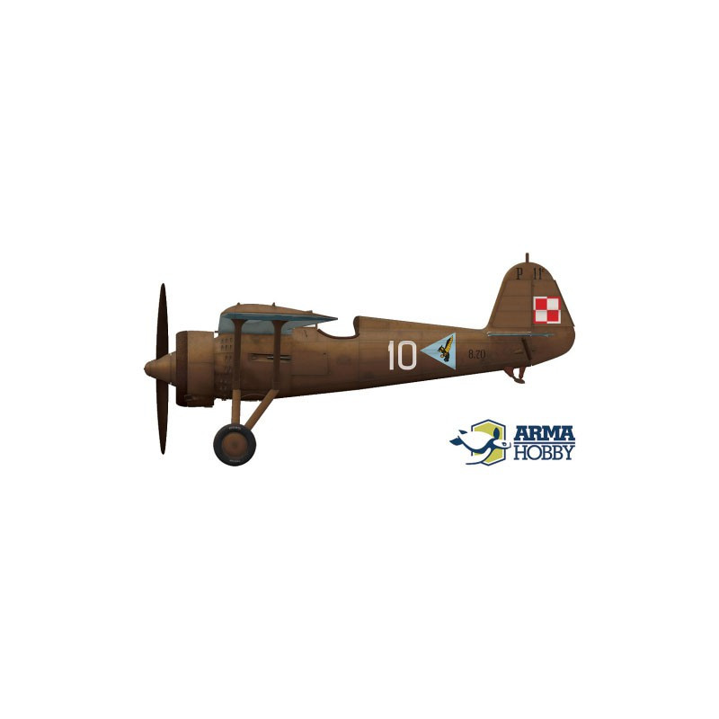 PZL plastic plane model p.11c expert set 1/72 | Scientific-MHD