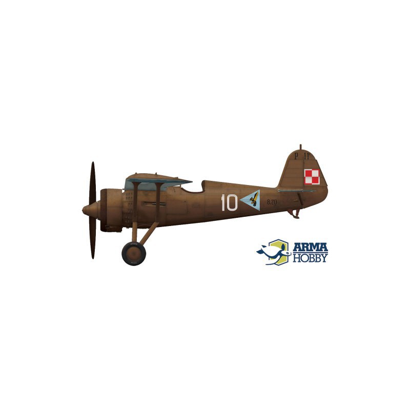 PZL plastic plane model p.11c expert set 1/72 | Scientific-MHD