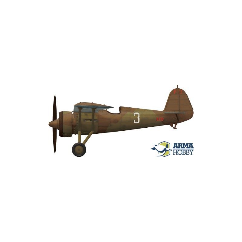 PZL plastic plane model p.11c expert set 1/72 | Scientific-MHD