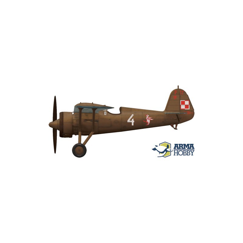 PZL plastic plane model p.11c expert set 1/72 | Scientific-MHD