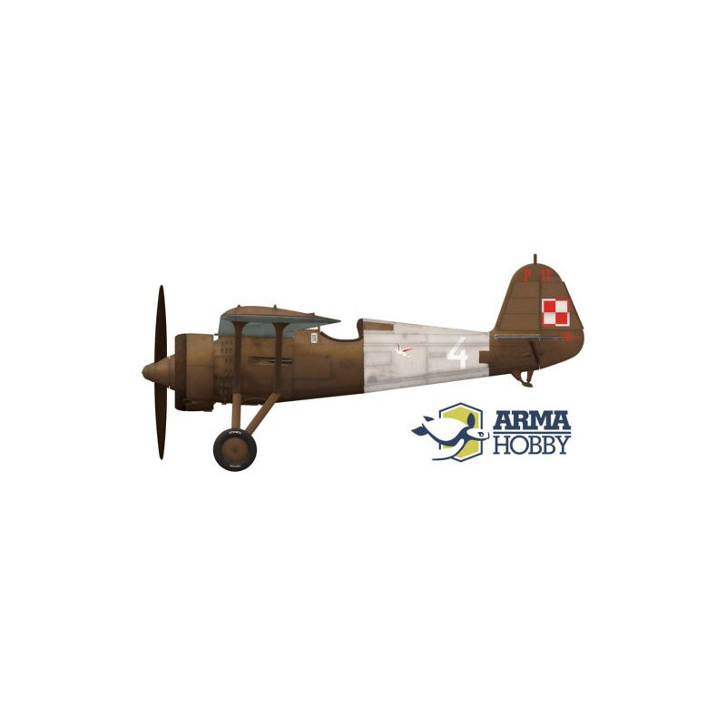 PZL plastic plane model p.11c Kresy Model Kit 1/72 | Scientific-MHD