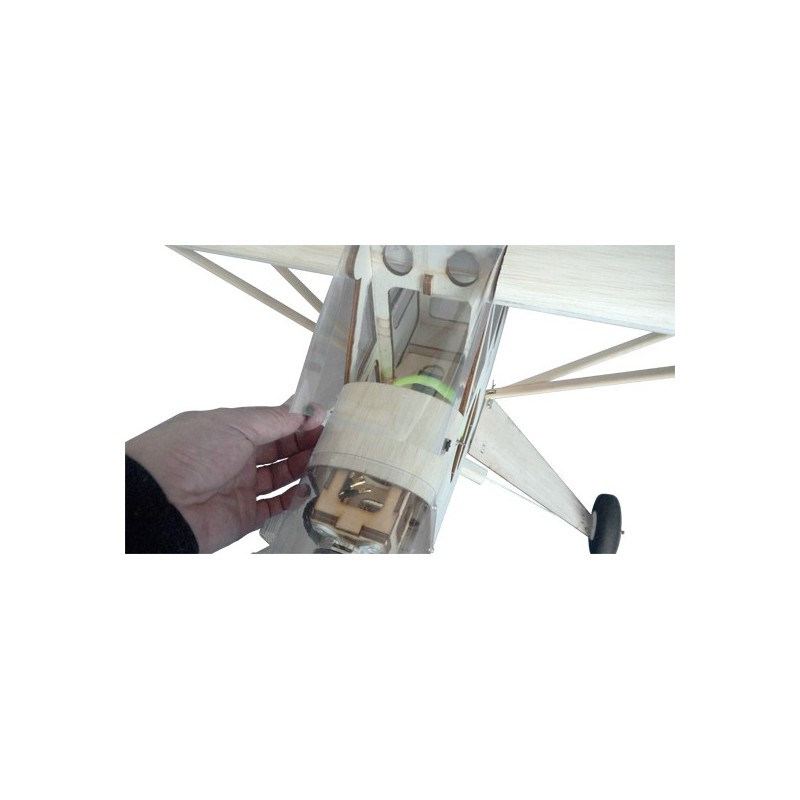 Draft electric aircraft Piper J3 .40 EP GP Kit 1/6 | Scientific-MHD