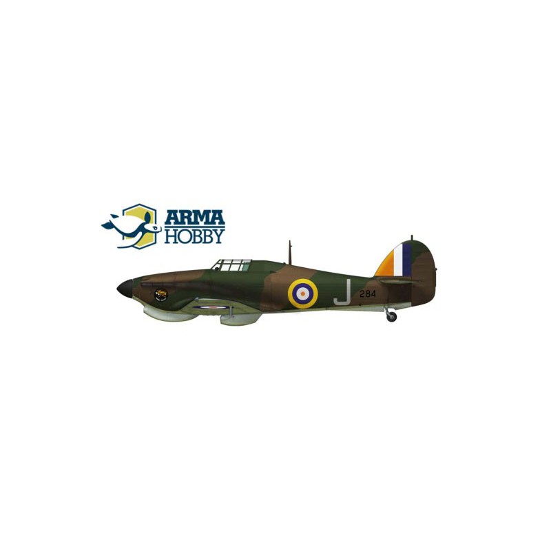 Hurricane MK I Expert Set 1/72 plastic plane model | Scientific-MHD