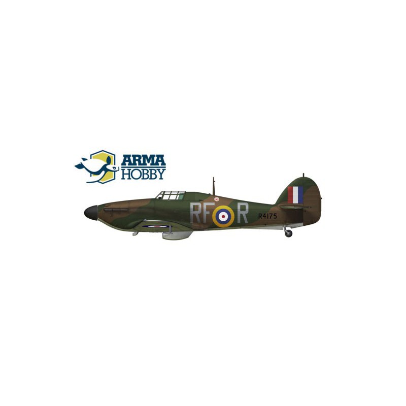 Hurricane MK I Expert Set 1/72 plastic plane model | Scientific-MHD