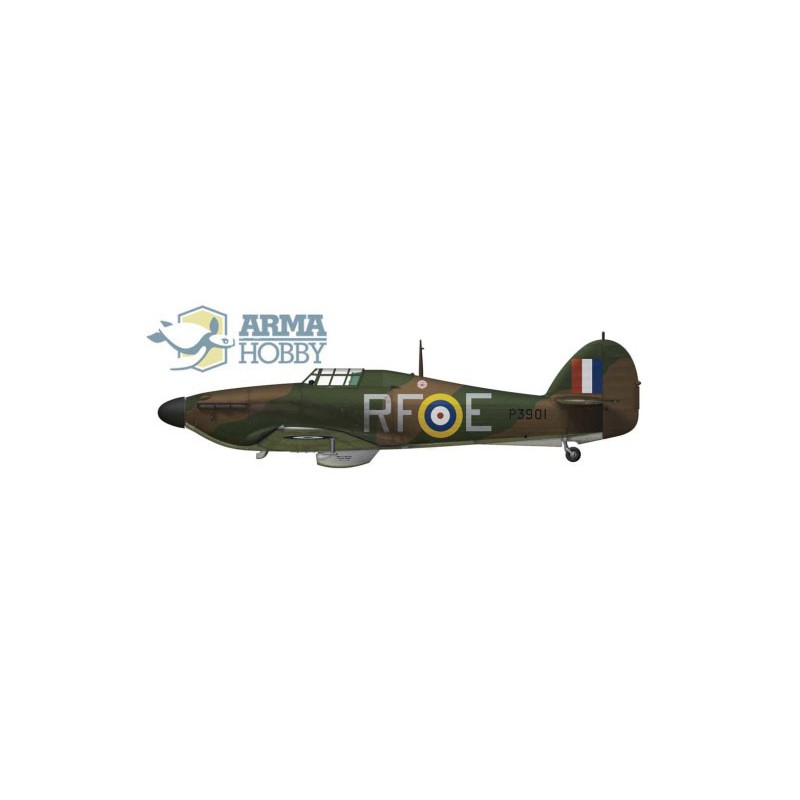 Hawker Hawker Hurricane MK I Junior Set 1/72 plane model | Scientific-MHD