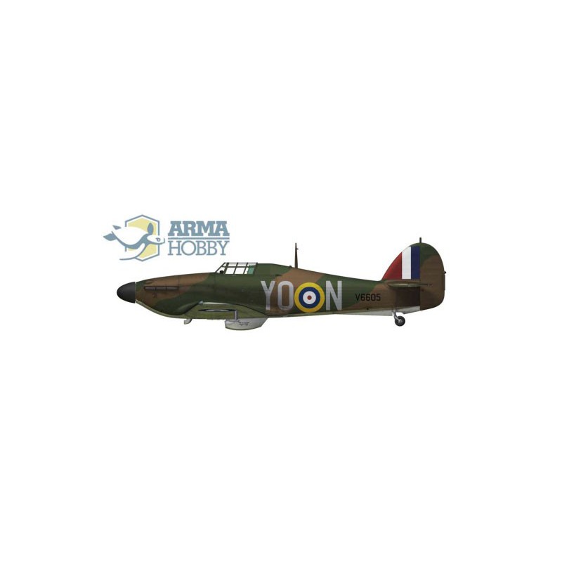 Hawker Hawker Hurricane MK I Junior Set 1/72 plane model | Scientific-MHD