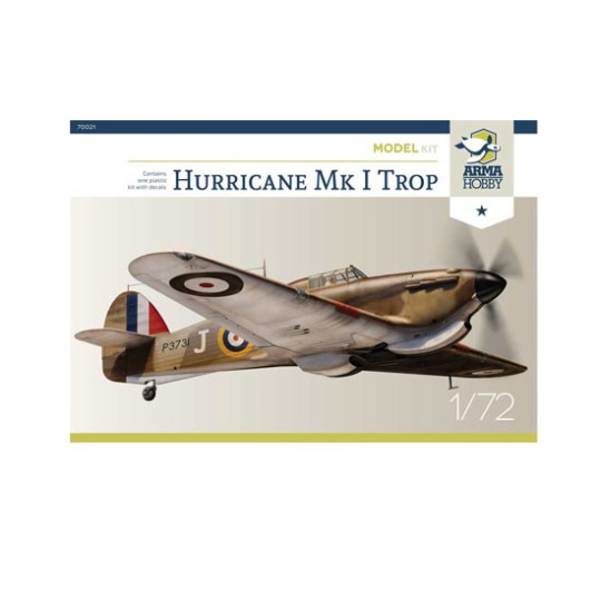 Hurricane MK I TOO MODEL KIT 1/72 plastic plane model Hurricane MK I TOO MODEL KIT 1/72 plastic plane model | Scientific-MHD