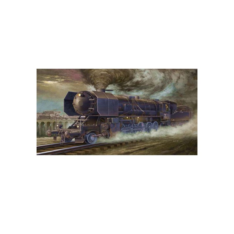 Kriegslokomotive BR52 plastic tank model | Scientific-MHD