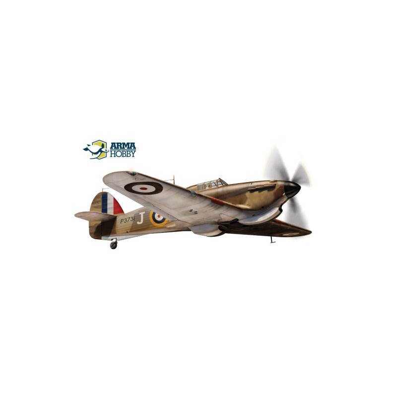Hurricane MK I TOO MODEL KIT 1/72 plastic plane model | Scientific-MHD