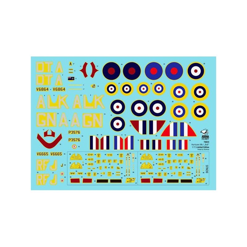 Hurricane plastic plane model MK I Navy Battle of Britain 1/72 | Scientific-MHD Hurricane plastic plane model MK I Navy Battle of Britain 1/72 | Scientific-MHD