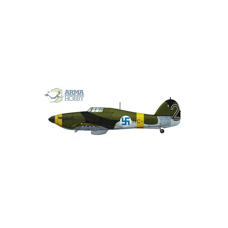Hurricane plastic plane model MK I East Front Limited Edition 1/72 | Scientific-MHD