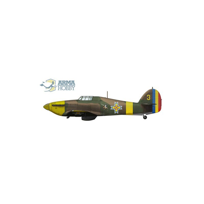 Hurricane plastic plane model MK I East Front Limited Edition 1/72 | Scientific-MHD