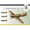 Hurricane plastic plane model MK I too french limited edition 1/72 | Scientific-MHD