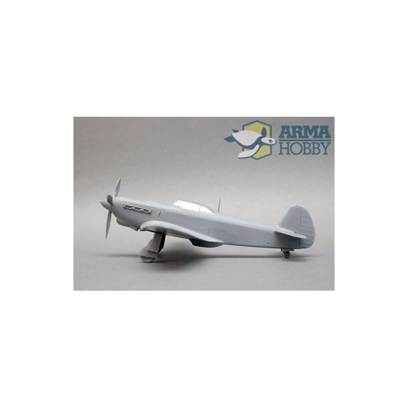 Yakovlev yak-1b plastic plane model Set 1/72 | Scientific-MHD