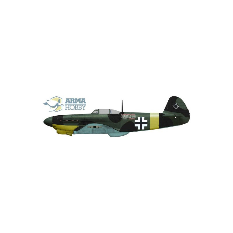 Yakovlev yak-1b plastic plane model Set 1/72 | Scientific-MHD