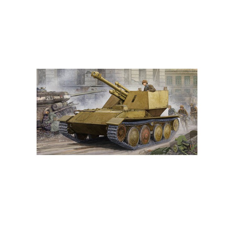 Krupp/ardelt Waffentrager plastic tank model | Scientific-MHD