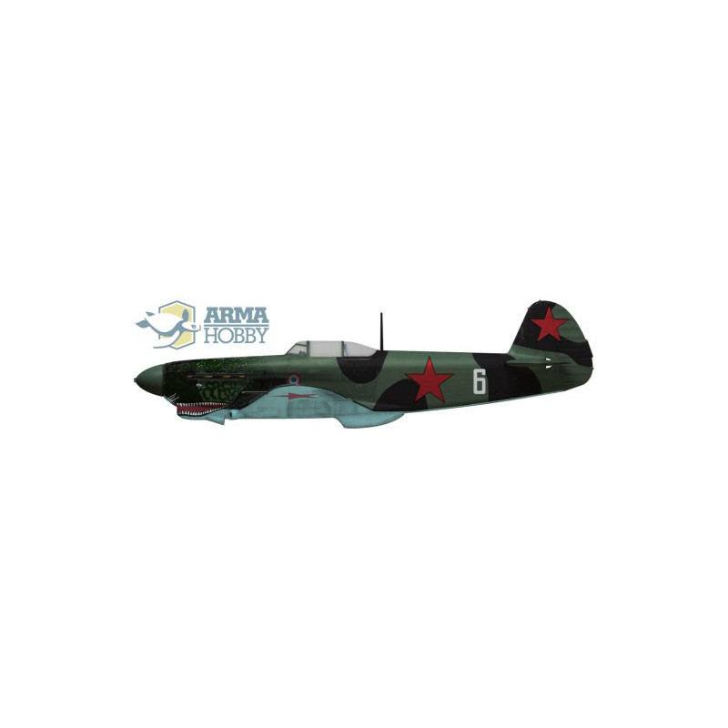 Yakovlev yak-1b plastic plane model Set 1/72 | Scientific-MHD