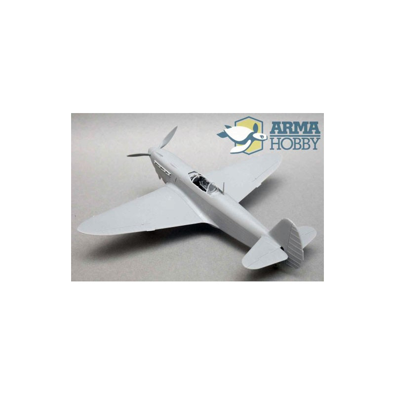 Yakovlev yak-1b plastic plane model Set 1/72 | Scientific-MHD
