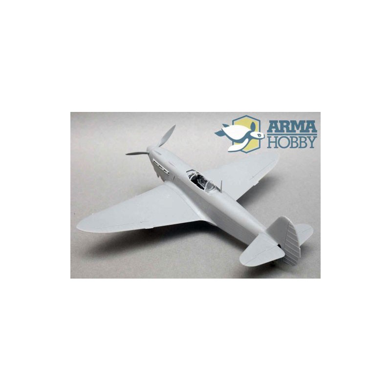 Yakovlev yak-1b plastic plane model Set 1/72 | Scientific-MHD