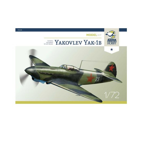 Yakovlev yak-1b Model Kit 1/72 plastic plane model Yakovlev yak-1b Model Kit 1/72 plastic plane model | Scientific-MHD