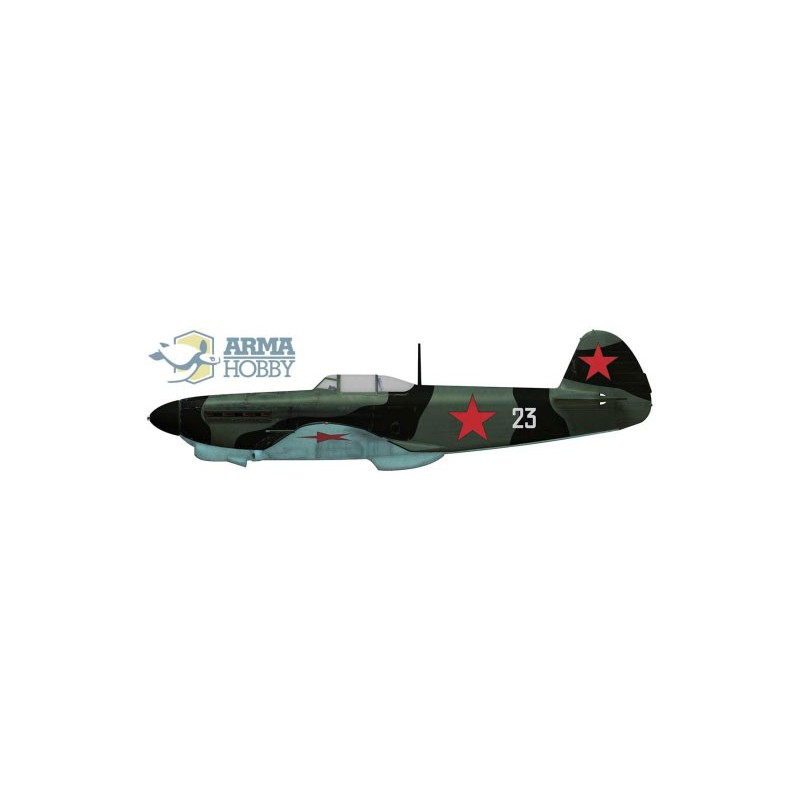 Yakovlev yak-1b Model Kit 1/72 plastic plane model | Scientific-MHD